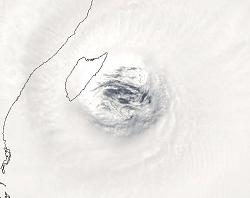 Satellitenbild des Auges