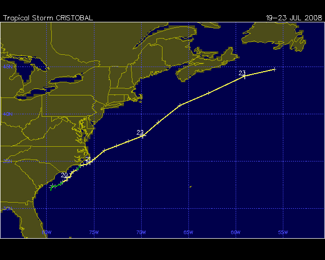 Hurrikansaison 2008 Atlantik