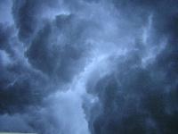 Gewitterwolken in Gneisenau/Brandenburg am 23.06.04