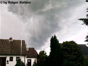 Bildung eines neuen Tornados