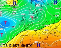 Wetterlage 26.12.1978