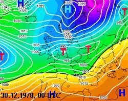 Wetterlage 30.12.1978