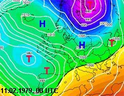 Wetterlage 11.02.1979