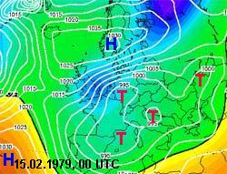 Wetterlage 15.02.1979