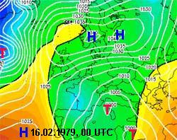 Wetterlage 16.02.1979