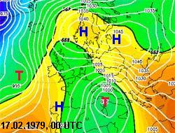 Wetterlage 17.02.1979