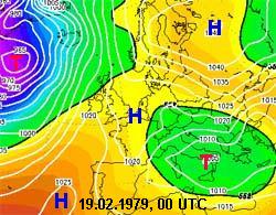 Wetterlage 19.02.1979