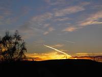 Sonnenuntergang Bad Nauheim 18.01.2004