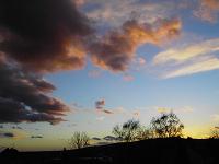 Sonnenuntergang Bad Nauheim 07.02.2004