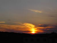 Sonnenuntergang Bad Nauheim 01.06.04