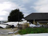 Sturmsch�den bei Mainz am 10.06.04