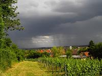 Gewitterwolken bei Mainz 11.06.04