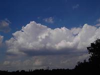 Quellwolken in Oberhausen am 28.06.04
