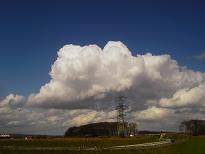 Quellwolken �ber Velbert am 05.03.2007