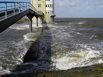 Sturm in Cuxhaven am 18.03.2007
