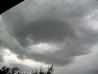Gewitterwolke bei Heilbronn am 25.05.07