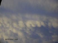 Mammatuswolken in Unterreichenbach am 23.07.07