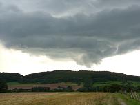 Gewitterwolke in der Rh�n am 23.08.07