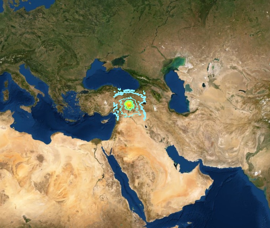 Schweres Erdbeben im Osten der Türkei