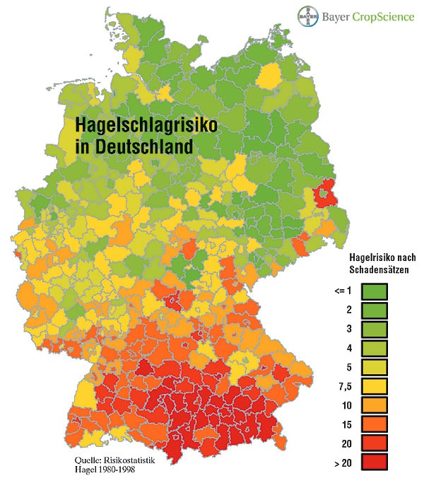 Wetterzentrale Forum :: Klimatologie :: Blitzkarte/Hagelkarte