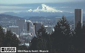 Portland und Mount Hood