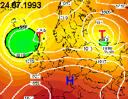 Wetterlage 24.07.1993