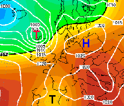 Wetterlage 08.05.2003