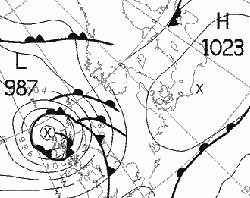 Wetterlage 08.05.2003