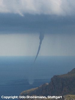 Tornado vor Mallorca