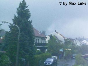Abziehender Tornado von Max Enke