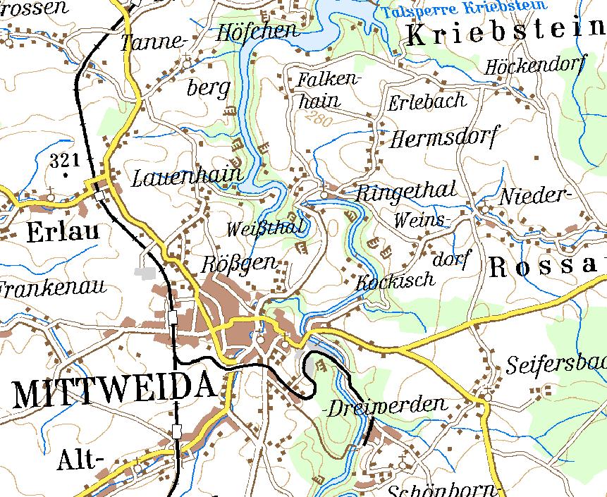 Tornado bei Mittweida am 10.07.1916