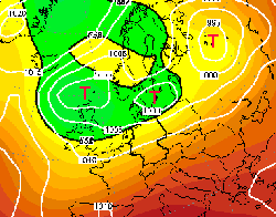 Wetterlage 16.08.1999