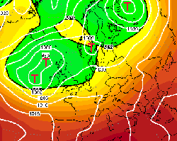 Wetterlage 17.08.1999