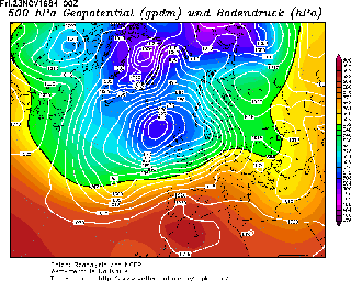 Wetterlage 23.11.1984